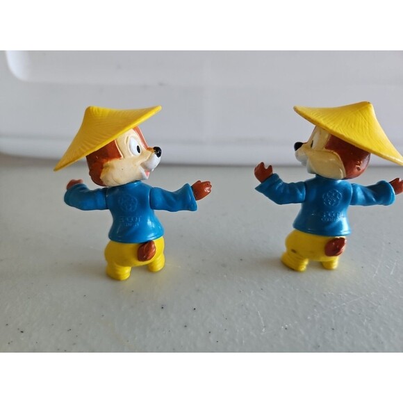 McDonald's 1994 Epcot Adventure Chip Chipmunk in CHINA Toy Disney Figure Topper - Picture 3 of 5